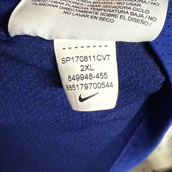 Nike Running Blue Dri-Fit Short Sleeve Tee 2 XL - Picture 7 of 9